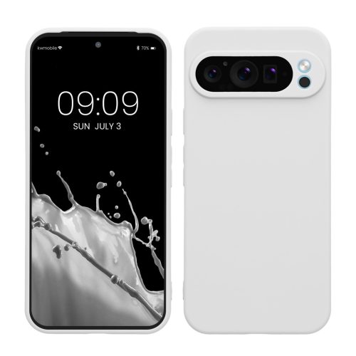 Husa Google Pixel 9 Pro XL, Alb, Silicon, KWM000020PU023C