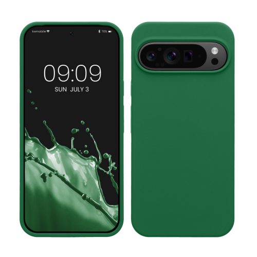 Husa Google Pixel 9 Pro XL, Verde, Silicon, KWM000020PV039C