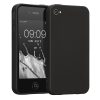 Husa Apple iPhone 4 / iPhone 4s, Silicon, Negru, 10719