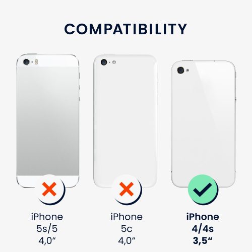 Husa Apple iPhone 4 / iPhone 4s, Silicon, Negru, 10719