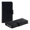 Husa Apple iPhone 5 / iPhone 5s / iPhone SE, Piele ecologica, Negru, 12261.01