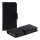 Husa Apple iPhone 5 / iPhone 5s / iPhone SE, Piele ecologica, Negru, 12261.01