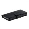 Husa Apple iPhone 5 / iPhone 5s / iPhone SE, Piele ecologica, Negru, 12261.01