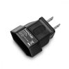 Set 3 Adaptoare de calatorie tip B pentru Canada, Kwmobile, Negru, Plastic, 15546