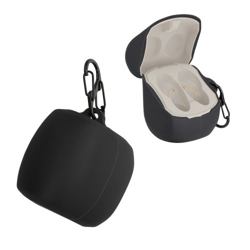 Husa pentru casti Audio-Technica ATH-CKS50TW, Kwmobile, Negru, Silicon, 59278.01