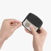 Husa pentru casti Audio-Technica ATH-CKS50TW, Kwmobile, Negru, Silicon, 59278.01