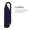 Set 2 Huse pentru Xiaomi Mi Band 7/Mi Band 6/Mi Band 5, Kwmobile, Negru/Albastru, Silicon, 59313.02