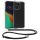 Husa OPPO Find X5 Pro, Silicon, Transparent/Negru, 59320.01