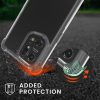 Husa OPPO Find X5 Pro, Silicon, Transparent/Negru, 59320.01
