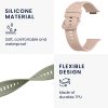 Set 2 curele pentru Huawei Watch Fit 2, Kwmobile, Roz/Verde, Silicon, 59298.03