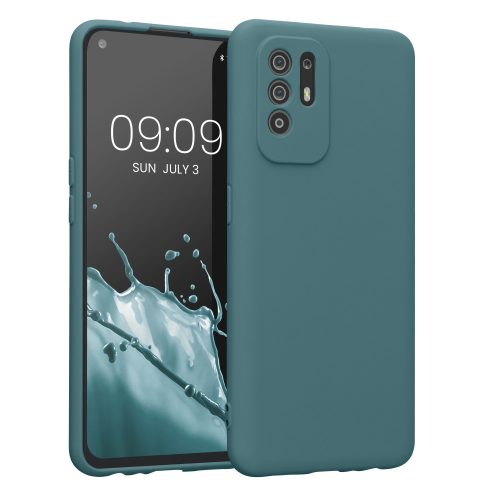 Husa OPPO A94 5G, Silicon, Verde, 58332.207