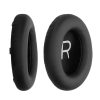 Set 2 Perne de urechi pentru casti Bose Noise Cancelling 700/Noise Cancelling NC700, Kwmobile, Negru, Piele ecologica, 59284.01