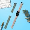 Set 2 Curele pentru Huawei Band 6, Kwmobile, Roz/Verde, Silicon, 59296.03