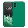 Husa Apple iPhone 12/iPhone 12 Pro, Silicon, Verde, 59351.142