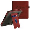 Husa pentru Amazon Kindle Oasis 10, Kwmobile, Rosu, Piele ecologica, 59393.01