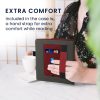 Husa pentru Amazon Kindle Oasis 10, Kwmobile, Rosu, Piele ecologica, 59393.01