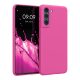 Husa Samsung Galaxy S21 FE, Silicon, Roz, 55484.77