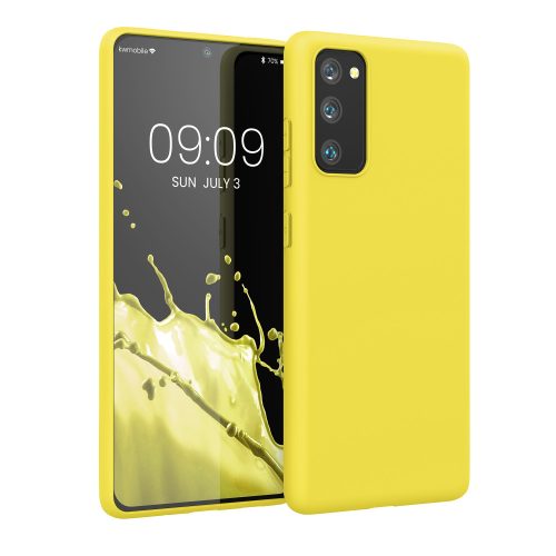 Husa Samsung Galaxy S20 FE, Silicon, Galben, 53604.165