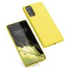 Husa Samsung Galaxy S20 FE, Silicon, Galben, 53604.165