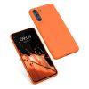 Husa Samsung Galaxy S21 FE, Silicon, Portocaliu, 55484.150