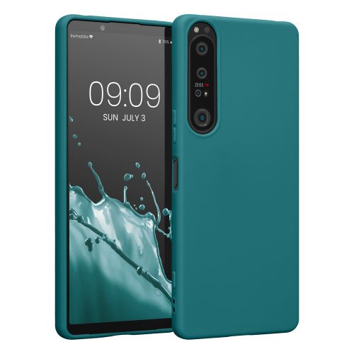Husa Sony Xperia 1 IV, Silicon, Verde, 58661.57