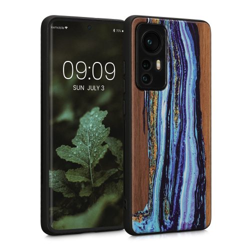 Husa Xiaomi 12/12X, Lemn, Multicolor, 56788.07