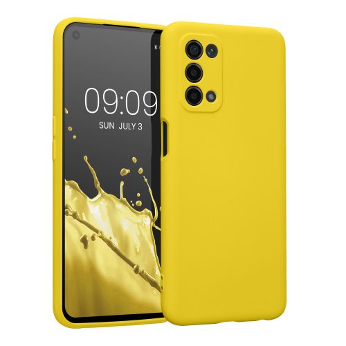 Husa OPPO A74 5G/A54 5G, Silicon, Galben, 57571.165