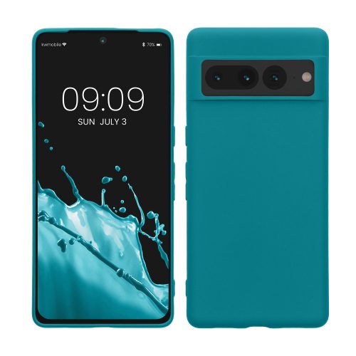 Husa Google Pixel 7 Pro, Silicon, Albastru, 59400.57
