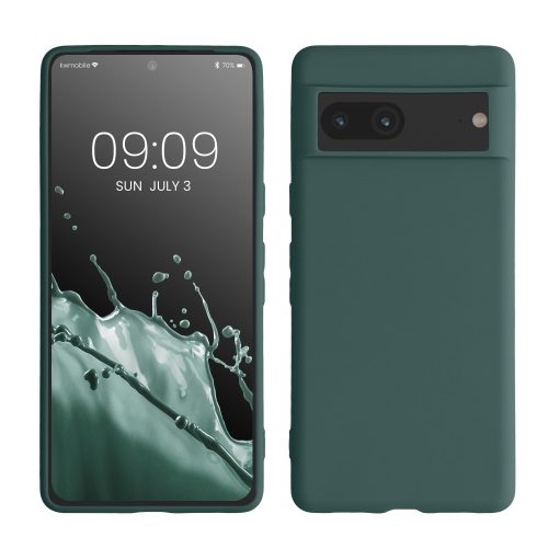 Husa Google Pixel 7, Silicon, Verde, 59399.171