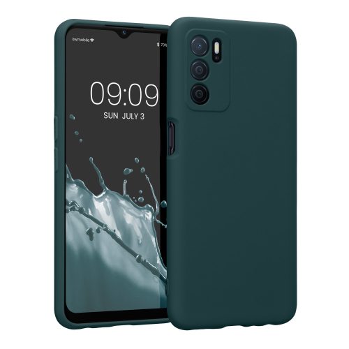 Husa OPPO A16/A16s, Silicon, Verde, 57572.57