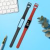Set 2 Curele pentru Samsung Galaxy Fit 2, Kwmobile, Negru/Rosu, Silicon, 53962.11