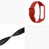Set 2 Curele pentru Samsung Galaxy Fit 2, Kwmobile, Negru/Rosu, Silicon, 53962.11
