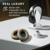 Set 2 Perne de urechi pentru casti Bose Soundlink Around-Ear Wireless II, Kwmobile, Gri, Piele ecologica, 59418.11