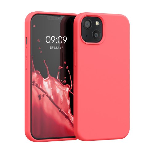 Husa Apple iPhone 13, Silicon, Roz, 55878.141