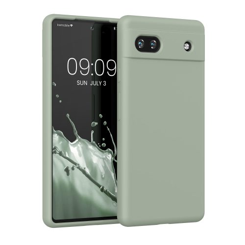 Husa Google Pixel 6a, Silicon, Verde, 57815.172