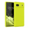 Husa Google Pixel 6a, Silicon, Galben, 57815.149