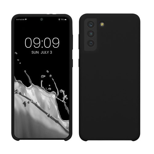 Husa Samsung Galaxy S21 Plus, Silicon, Negru, 54066.01