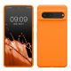 Husa Google Pixel 7, Silicon, Portocaliu, 59451.150