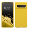Husa Google Pixel 7, Silicon, Galben, 59451.165