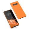 Husa Samsung Galaxy S10 Plus, Silicon, Portocaliu, 49028.150