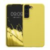 Husa Samsung Galaxy S22, Silicon, Galben, 56756.149