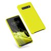 Husa Samsung Galaxy S10, Silicon, Galben, 47732.149
