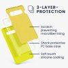 Husa Samsung Galaxy S10, Silicon, Galben, 47732.149