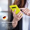 Husa Samsung Galaxy S10, Silicon, Galben, 47732.149