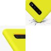 Husa Samsung Galaxy S10, Silicon, Galben, 47732.149