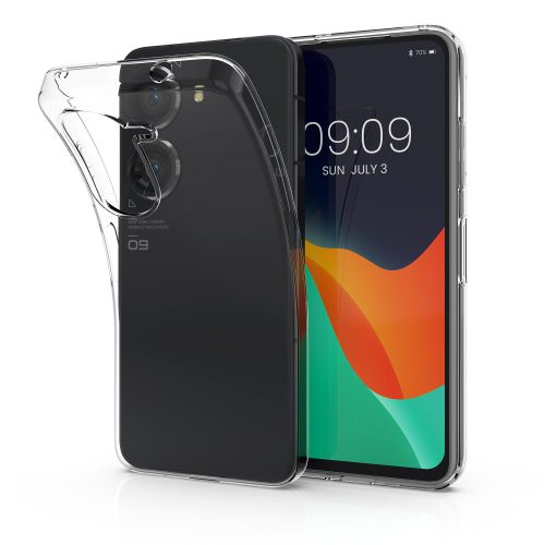 Husa Asus Zenfone 9, Silicon, Transparent, 59450.03