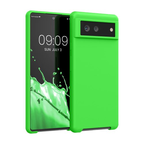 Husa Google Pixel 6, Silicon, Verde, 55480.159