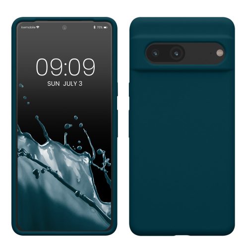 Husa Google Pixel 7, Silicon, Albastru, 59451.57