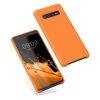 Husa Samsung Galaxy S10, Silicon, Portocaliu, 47732.150