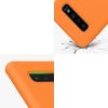 Husa Samsung Galaxy S10, Silicon, Portocaliu, 47732.150